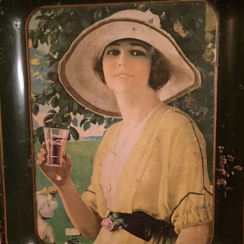 Coca Cola tray. - Coca-Cola