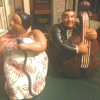 All that jazz...salt and pepper shakers - Kitchen