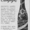 1953 Irroy Champagne Advertisement