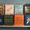 some of my vintage petrol cans
