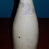Very "old" glazed ceramic beer bottle