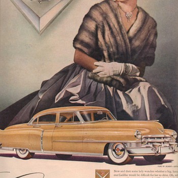 1950 Cadillac 2 Advertisement