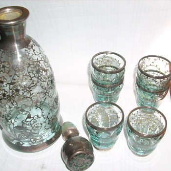 Liquer decanter set?
