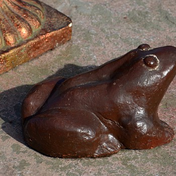 My brown frog. - Animals