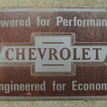 Chevy Sign