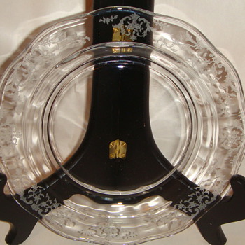 Glassware, salad plates 7 1/2 " - Glassware