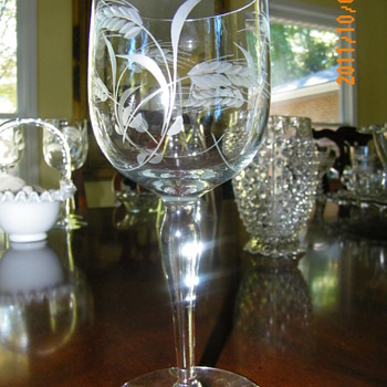 Four Wine Glasses - Glassware
