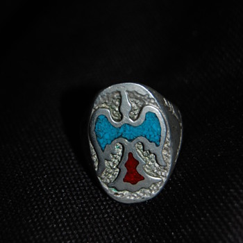 Native American Peyote Ring 