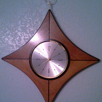 Mid Century Elgin Wall Clock