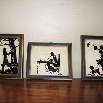 Old framed silhouttes