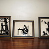 Old framed silhouttes