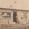 The Sailor Whirligig Maker Revealed (Folk Art Sculpture in an Original Photo