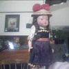 small bisque german doll