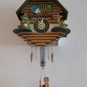 Thrifted Cuckoo Clock - Clocks
