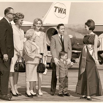 right out of Mad Men--glamorous air travel in the 1960's