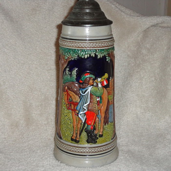 Old German Beer Stein - Breweriana