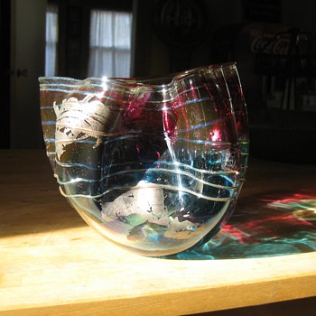 hand blown bowl? - Art Glass