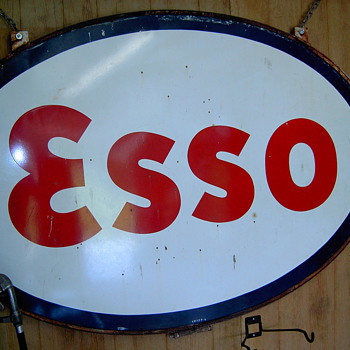 Esso steel oval
