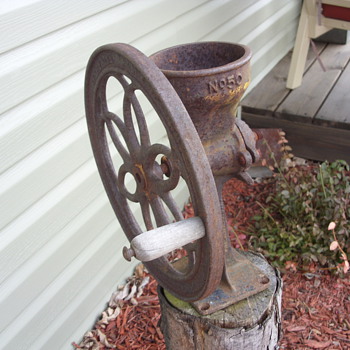 old coffee grinder ?