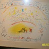 Lithograph pencil signed Piccaso