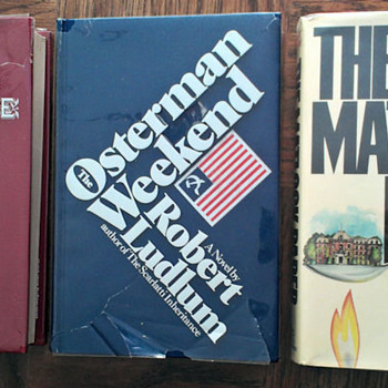 My Robert Ludlum collection (early novels)