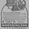 1919 Worthington Farm Engine Advertisement