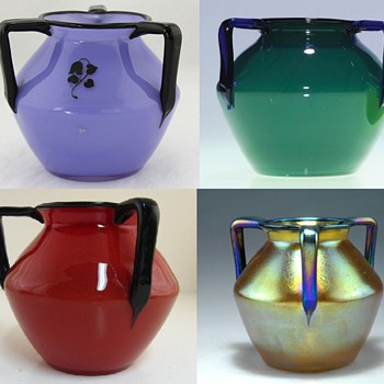Tango 3-Handle: shape#2 Keystone Short - Art Glass