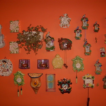 More wallpockets from my collection - Art Pottery