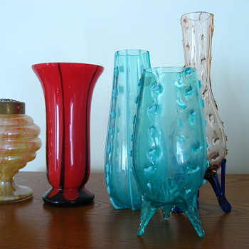 "made in czechslovakia" marked pieces - Art Glass