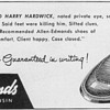 1954 - Allen Edmonds Shoes Advertisement