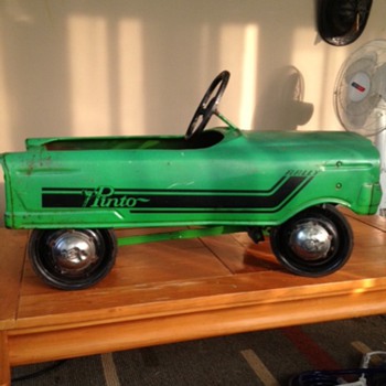 pinto pedal car