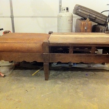 Gossip bench / Cobbler table - Furniture