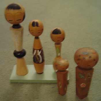 Other kokeshi (1960s & non-nodders) - Dolls