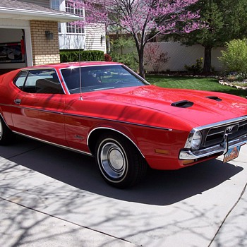 My 1972 Ford Mustang Sportroof.