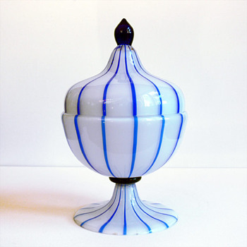 Tango glass, Loetz , with decoration by Michael Powolny "from hubbie's collection" - Art Glass