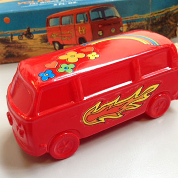 Avon Bottle shaped like VW Bus - Bottles
