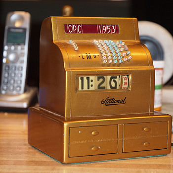 Another One, 1953 NCR Cash Register Award Cyclometer. - Art Deco
