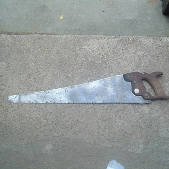 Date this saw?