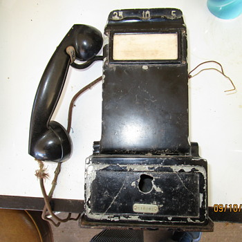 Antique Pay Phone - Telephones