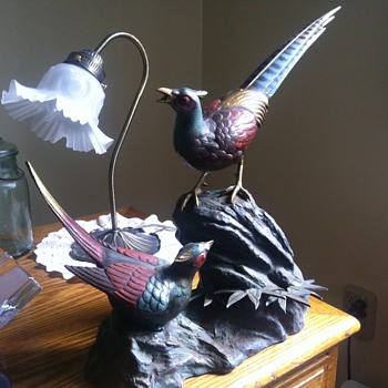 Cast Iron Bird Statue - ID help needed