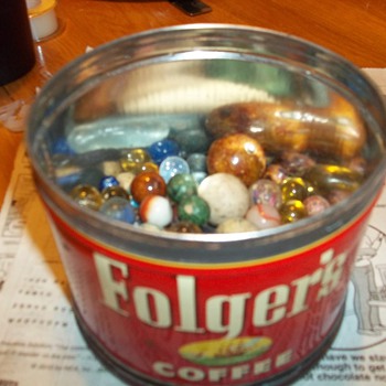 OLD MARBLES - Art Glass