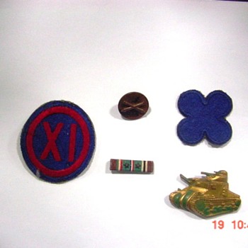 Vintage Military Emblems