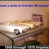 This 1968 Impala was hard to find and expensive but worth it!