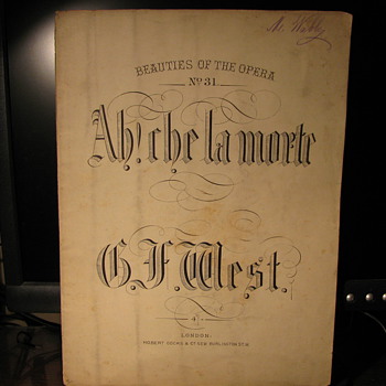 Established in 1823  in London.  "Hamilton's Modern Instruction for Pianoforte"