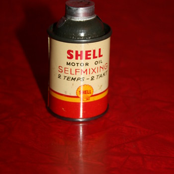 shell small oil can - Petroliana