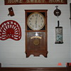 Tractor Seat...Oak Ingraham Regulator Clock...Visible Embossed Glass Mailbox...Garage Sale Finds