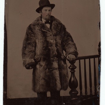 Tenderfoot Tintype Buffalo Coat Wild West Studio Prop collection Jim Linderman - Photographs