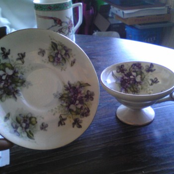 japan hand painted del mar tea cup
