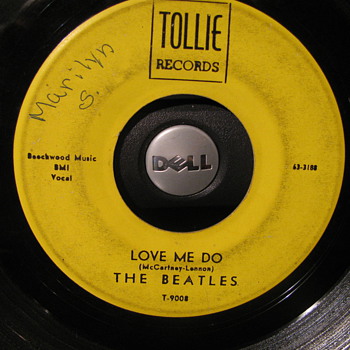 Beatles Four Hits on Four different Labels - Records