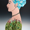 Howard Finster 1985 "Antonio Pollaiolo" Cut Out Devotion